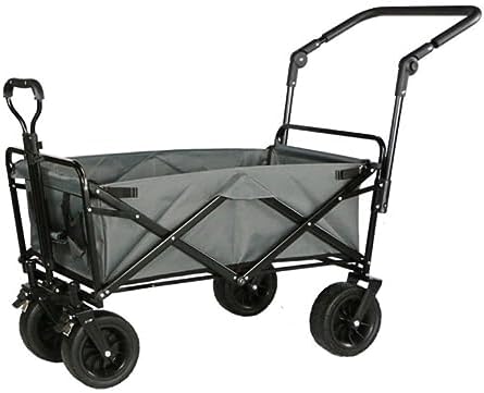 Collapsible Wagon Cart with Wheels Foldable Folding Wagons Carts Silen