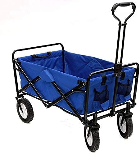 Trolleys, Foldioutdoor Utility Wagon Luggage Trolley Cart for Travel a