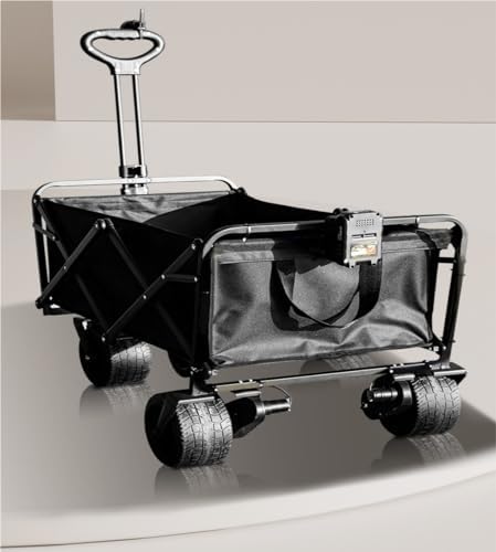 Portable Camping Cart,Portable Electric Beach Trolley Cart for Camping and Outdoor Activities