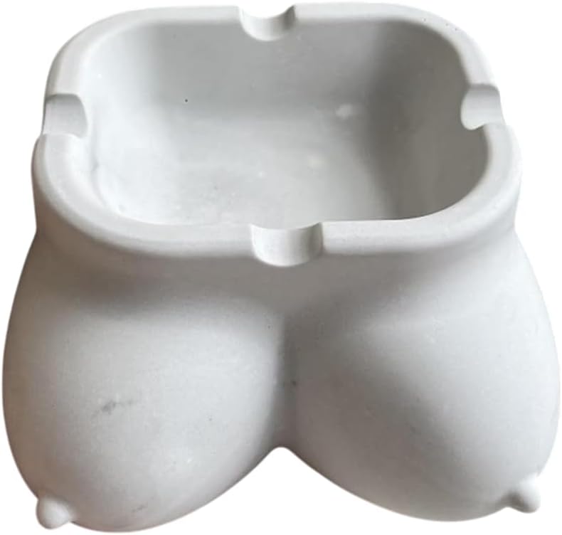Modern Female Form Planter – Unique Concrete Body Shape Design for Decorative Vase