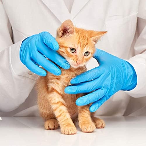 Basic Medical Blue Nitrile Exam Gloves - Latex-Free & Powder-Free - NG