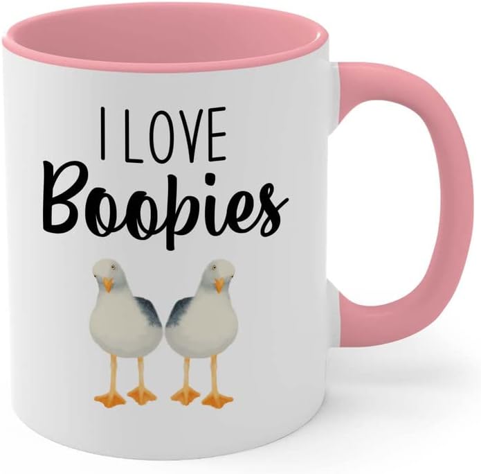 Bird Lover Two Tone Pink Edition 11oz - Love Boobies - Hummingbird Nes