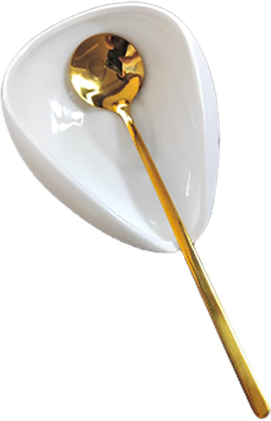 Coffee Spoon Rest, Mini Coffee Spoon Holder, Small Ceramic Spoon Rest 