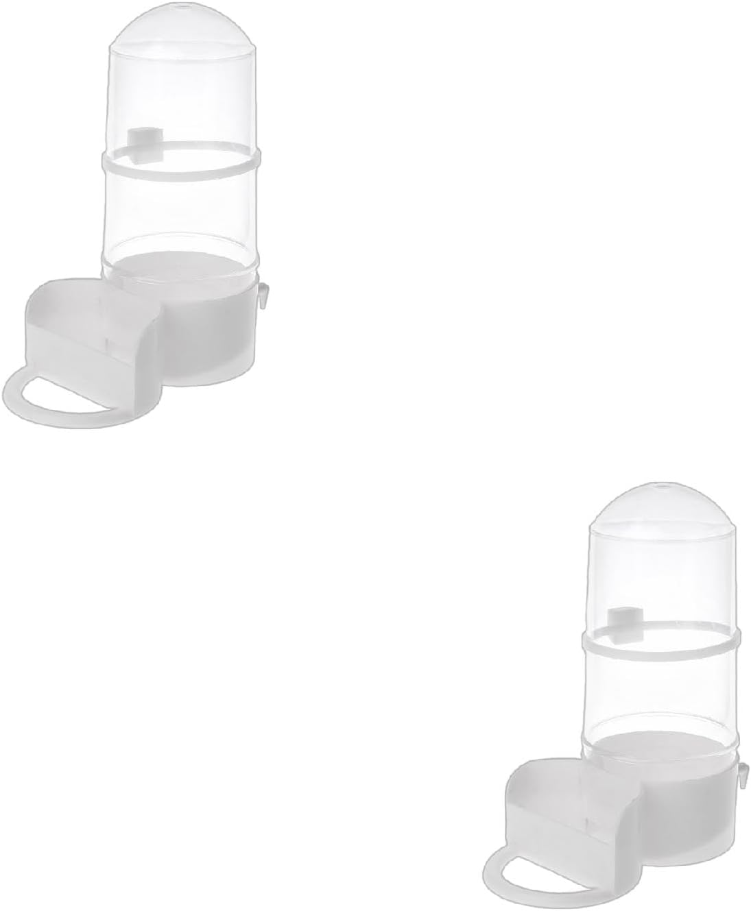 Bird Feeder Automatic Food Water Feeding Parrot Hamster Pet Clip Cage Dispenser Parrot African Grey for Small Parrots for Large Birds Conure Macaw Parrot Christmas Parts Set Large Shoulder