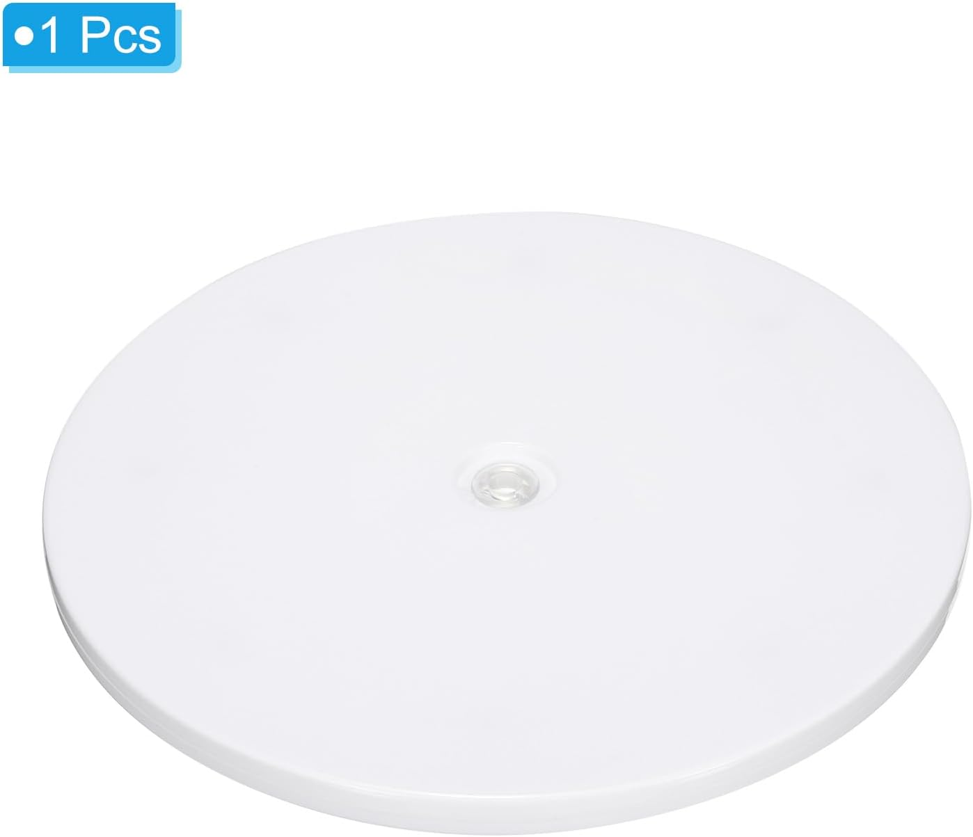 PATIKIL 9 Inch Heavy Rotating Swivel Stand with Steel Ball Bearings, 360° Rotation Turntable Lazy Susan Base for Big Screen TV Computers Monitors, White