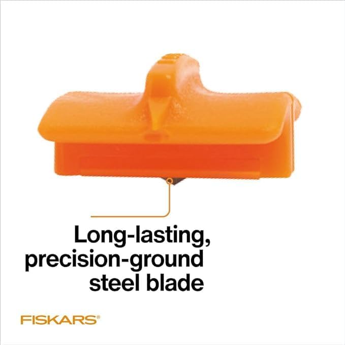 Fiskars Trimmer Replacement Blades, Precision-Ground Steel for Clean C