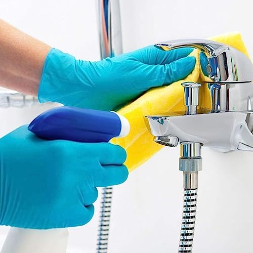 Basic Medical Blue Nitrile Exam Gloves - Latex-Free & Powder-Free - NG
