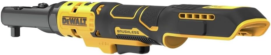 DEWALT 20V MAX XR Cordless Ratchet, 3/8" and 1/2" Sealed Head Ratchet,