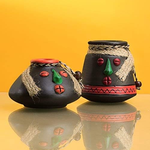 Western Eiderdown Presents Rustic Pot-Faced Home Decorative Terracotta