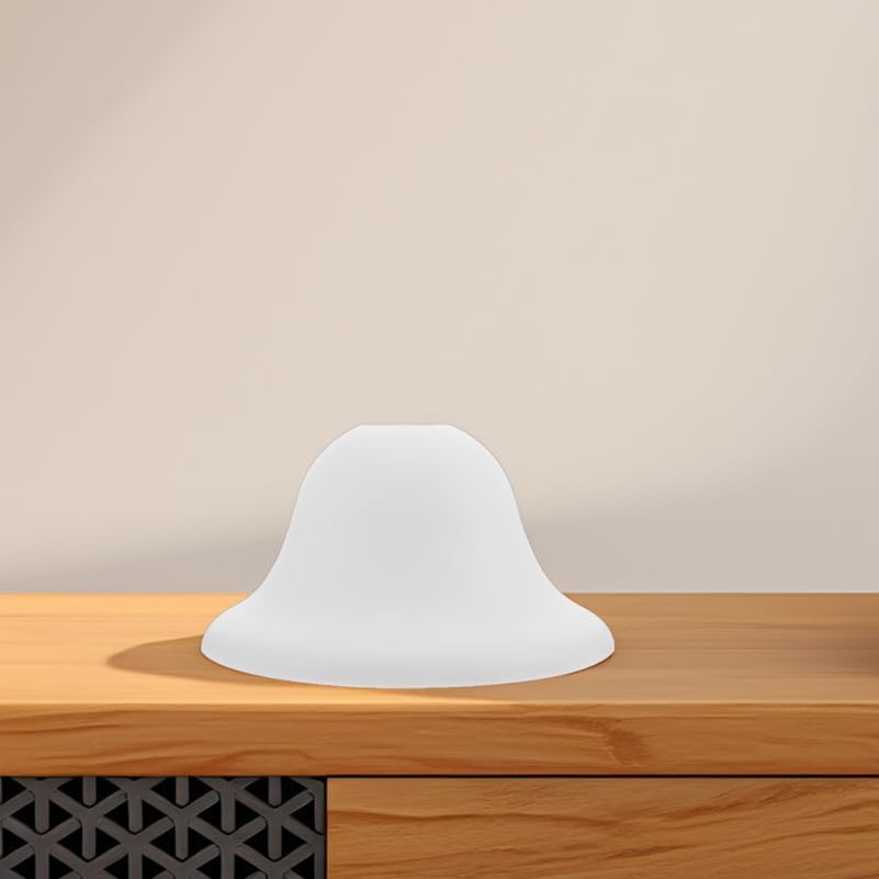 Round Mushroom Lamp Shade Replacement for Table and Floor Lamps Plasti