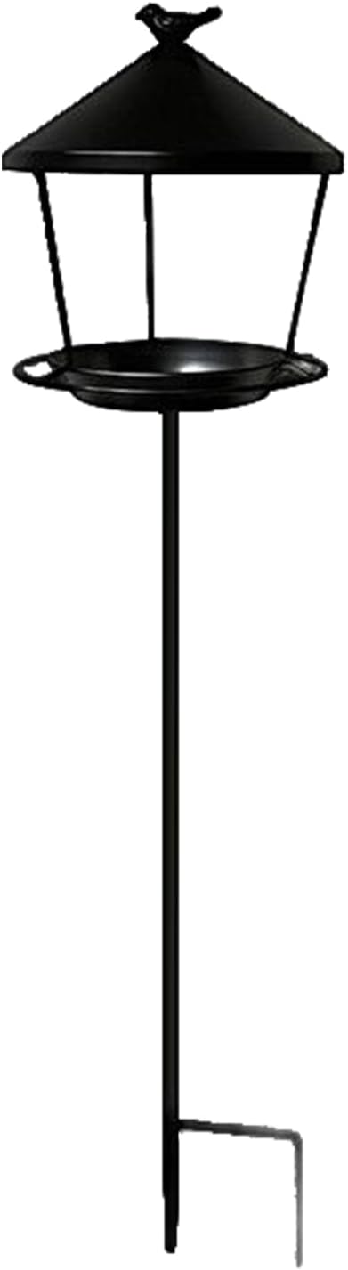 Weatherproof Standing Bird Feeder - Anti-Waste Feeding Station, Wild Birds with Spacious Tray Design, Garden Outdoor with Durable Construction, Patio Courtyard Decor, Yard Accessory for Wildlife