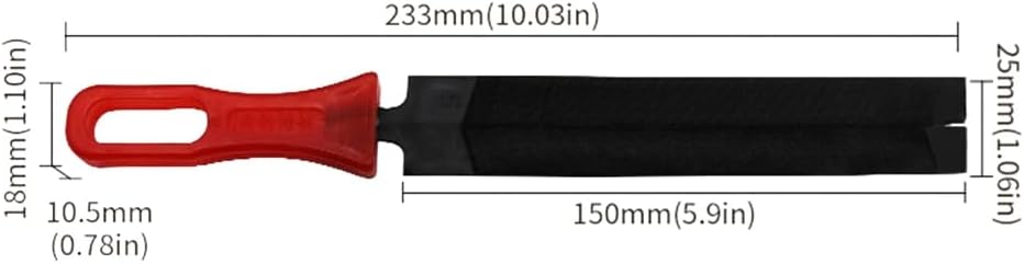Garden Tool Sharpener with Plastic Handle Kitchen Carbon Steel Sharpen