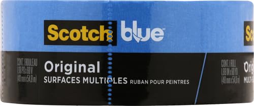 ScotchBlue Original Multi-Surface Painters Tape, 2 Inch Wide (1.88 In.
