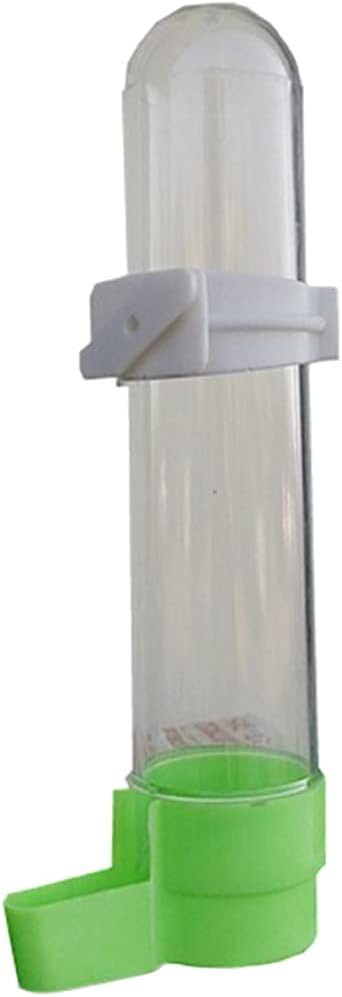 Pet Bird Auto Feeder Parrot Cockatiel Feeding Water Drinker Cup Bowl Dispenser