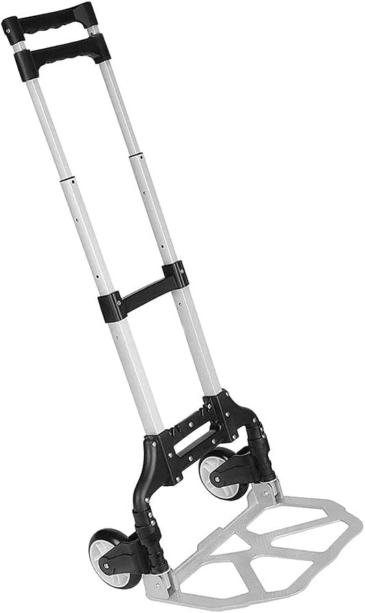 JSEIAJB Heavy Duty Folding Hand Truck Lightweight Wheel Barrow Cart Tr