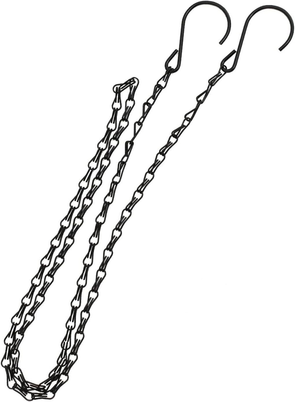 Windscreen4less 1 PC 4 ft Hanging Chain Hanging Hook Metal Hanger for Plants Basket, Lanterns, Bird Feeders, Decorative Ornaments