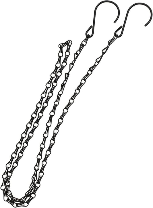 Windscreen4less 1 PC 4 ft Hanging Chain Hanging Hook Metal Hanger for Plants Basket, Lanterns, Bird Feeders, Decorative Ornaments