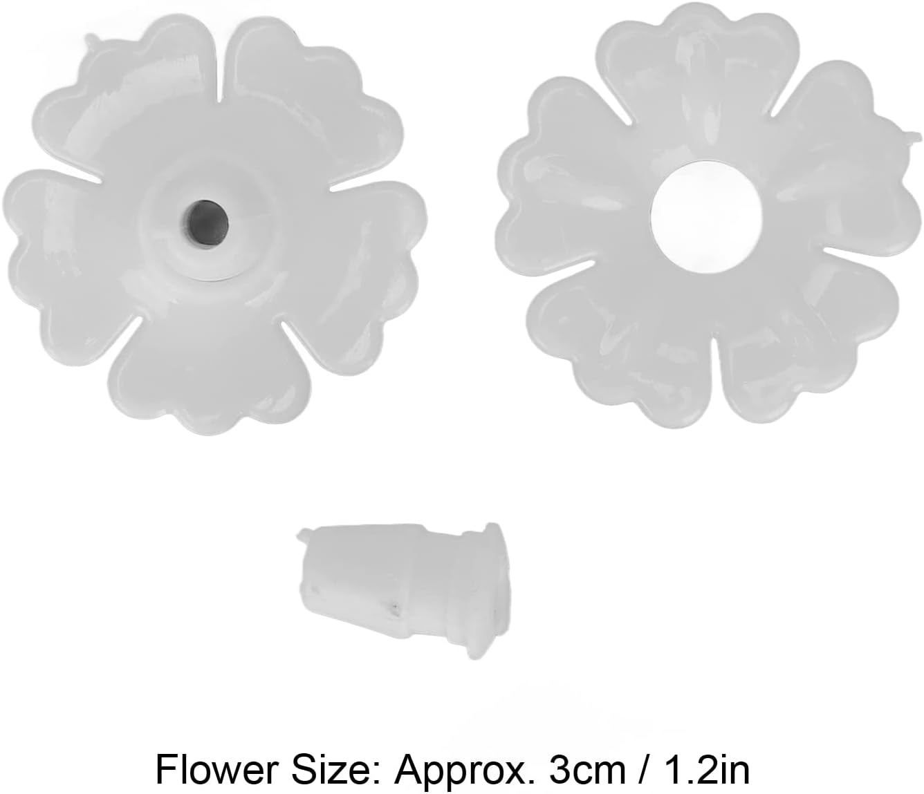 CHICIRIS Hummingbird Feeder Flowers,30 Set Hanging Hummingbird Feeder 