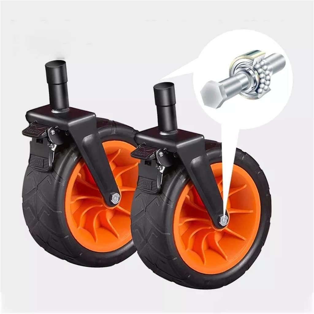 JSEIAJB Outdoor Camping Cart with Wheels Garden Carts Garden Supplies 