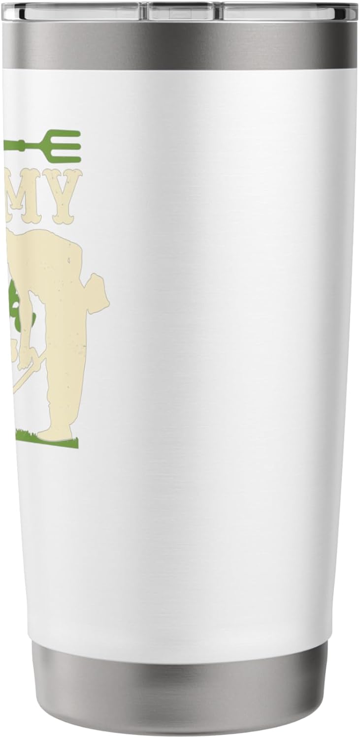 This Is My Yard Work Lawn Care Gardening Funny Stainless Steel Insulated Tumbler