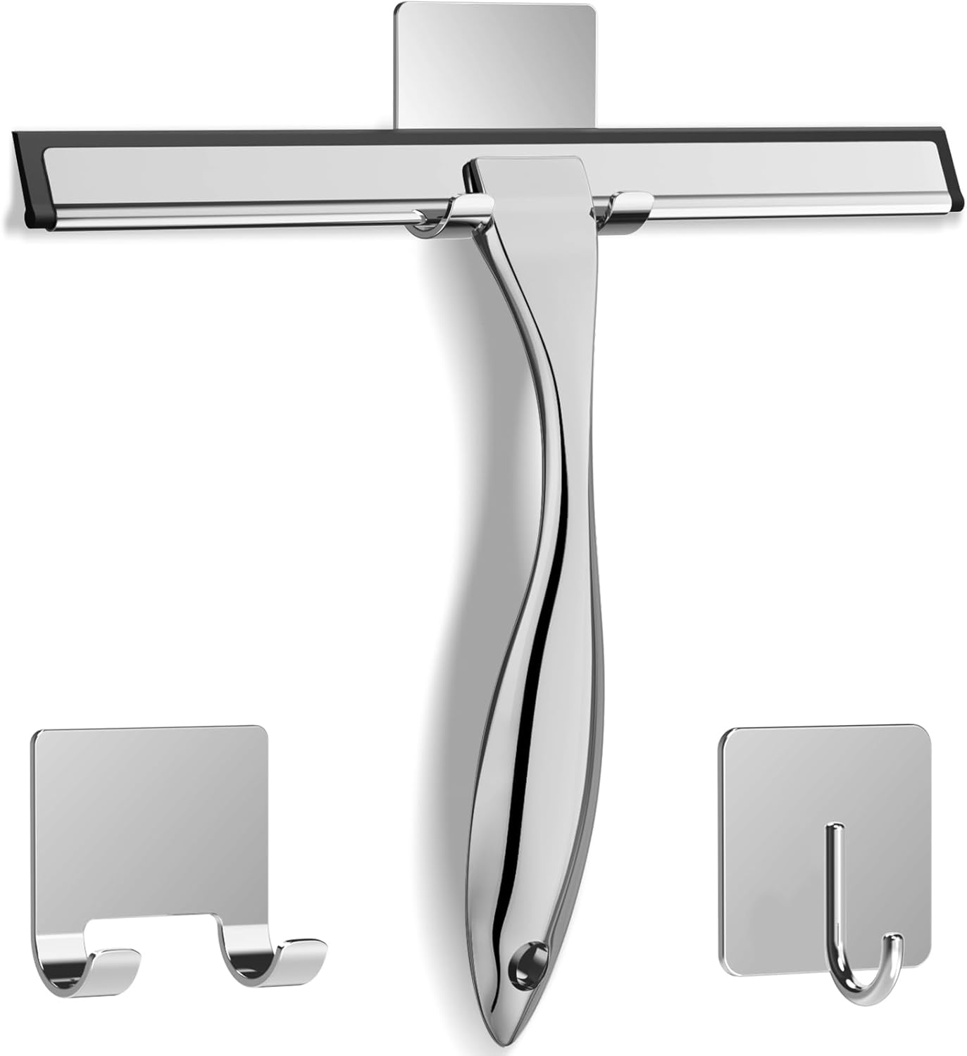 All-Purpose Stainless Steel Shower Squeegee for Shower Glass Door with