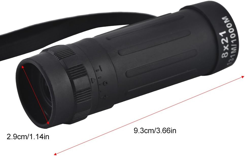 Joyzan Monocular Telescope, 8X Handheld Wide Angle Telescope Spotting 