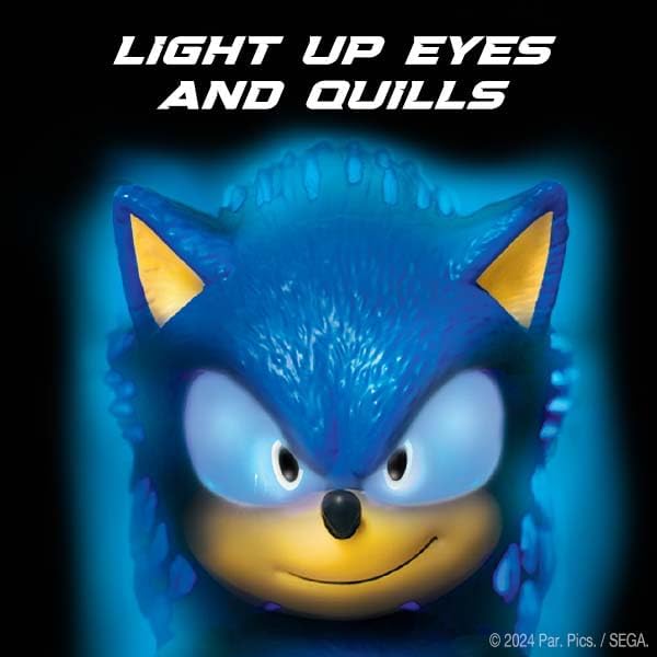 Sonic The Hedgehog 3 Ultimate Talking Sonic 12-Inch Figure, Features 3