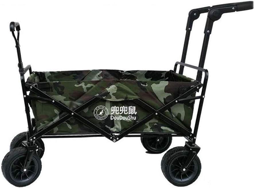 Folding Trolley,Foldable Pull Wagon Hand Truck Garden Transport Cart Collapsible Portable Folding Cart for Outdoor Camping BBQ Gardening Shopping Beach Sport(B)(C)/B