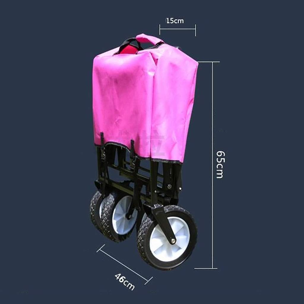 Household Folding Garden Trolley Cart Heavy Duty Wagon Multi-Function 