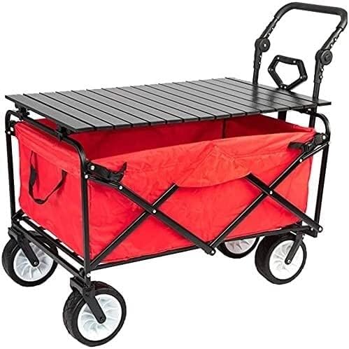 Portable Camping Cart,Outdoor Folding Utility Wagon Outdoor Folding Tr
