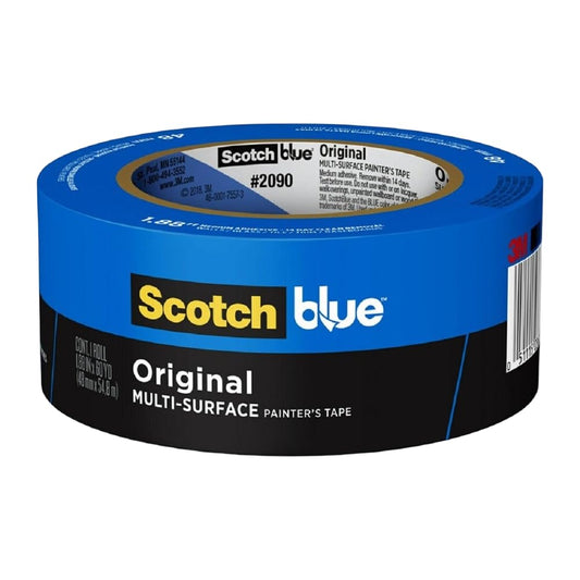 ScotchBlue Original Multi-Surface Painters Tape, 2 Inch Wide (1.88 In.
