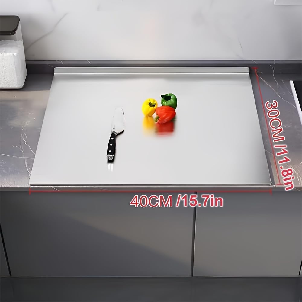 Stainless Steel Cutting Boards for Kitchen, Kneading Cutting Board Mat
