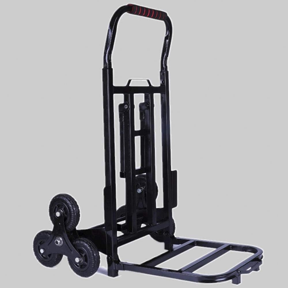 Steel Foldable Folding Trolley with Anti Puncture Solid Wheel and 150 