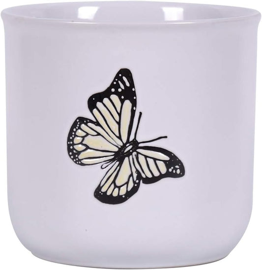 Lilyanna Butterfly 5" Flower Pot, Multi Color