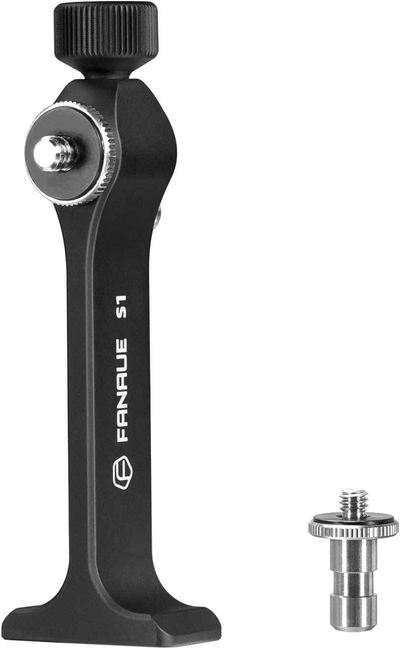 Fanaue Binocular Tripod Adapter, Binocular Mount 1/4 Inch Threading Mo