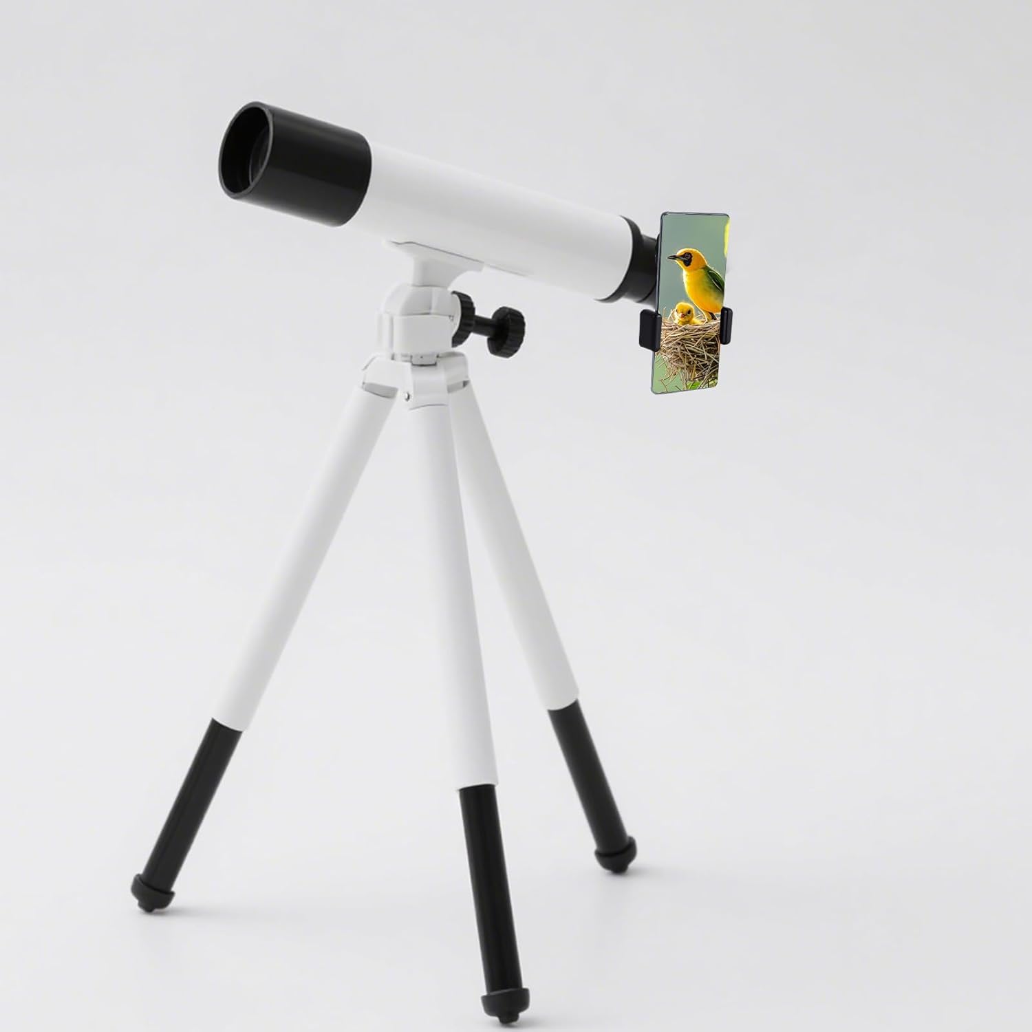 Universal Binocular Phone Adapter, 360°Rotatable Telescope Microscope 