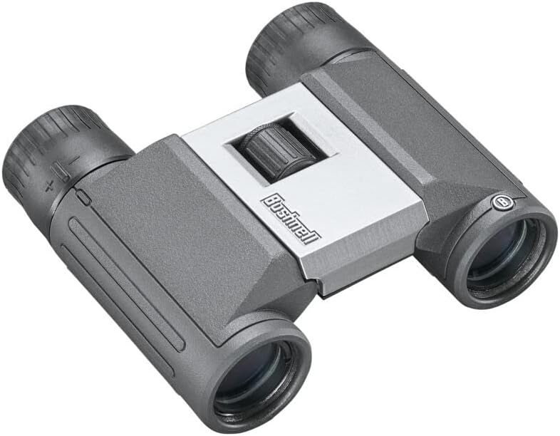 Bushnell Powerview 2 8x21 Binoculars for Bird Watching – Compact Folding Roof Prism, Lightweight, Good for Travel, Multi-Coated Optics & Carrying Case