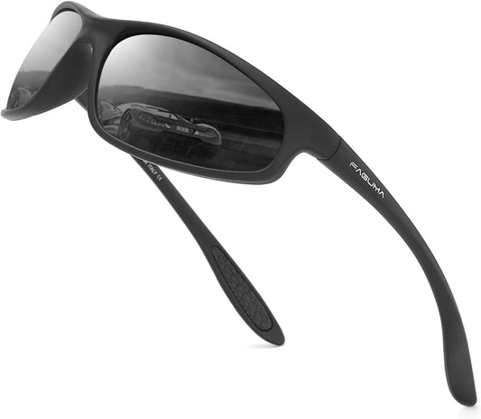 FAGUMA Polarized Sports Sunglasses For Men Cycling Driving Fishing UV4