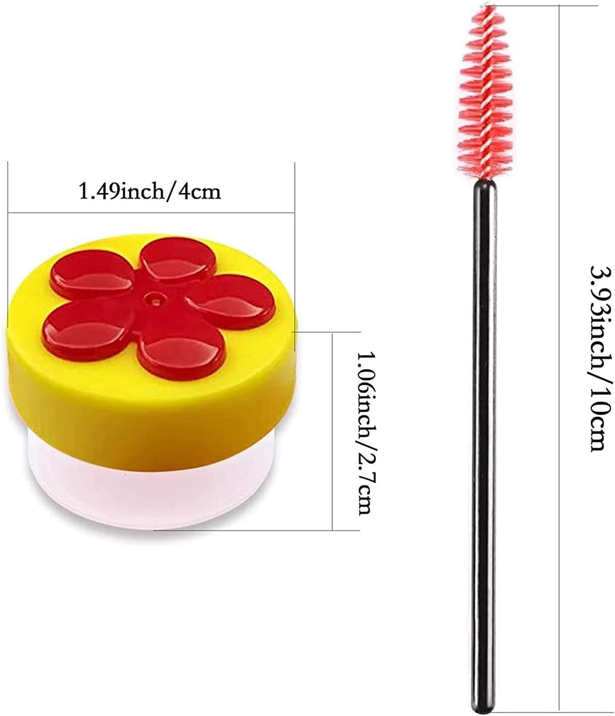 4 Pack Handheld Hummingbird Feeders Best Hummingbird Feeder with Perches Strong Suction Cups and Cleaning Brush for Outdoors Wild Humming Bird Feeding Multifunctional Window Feeders