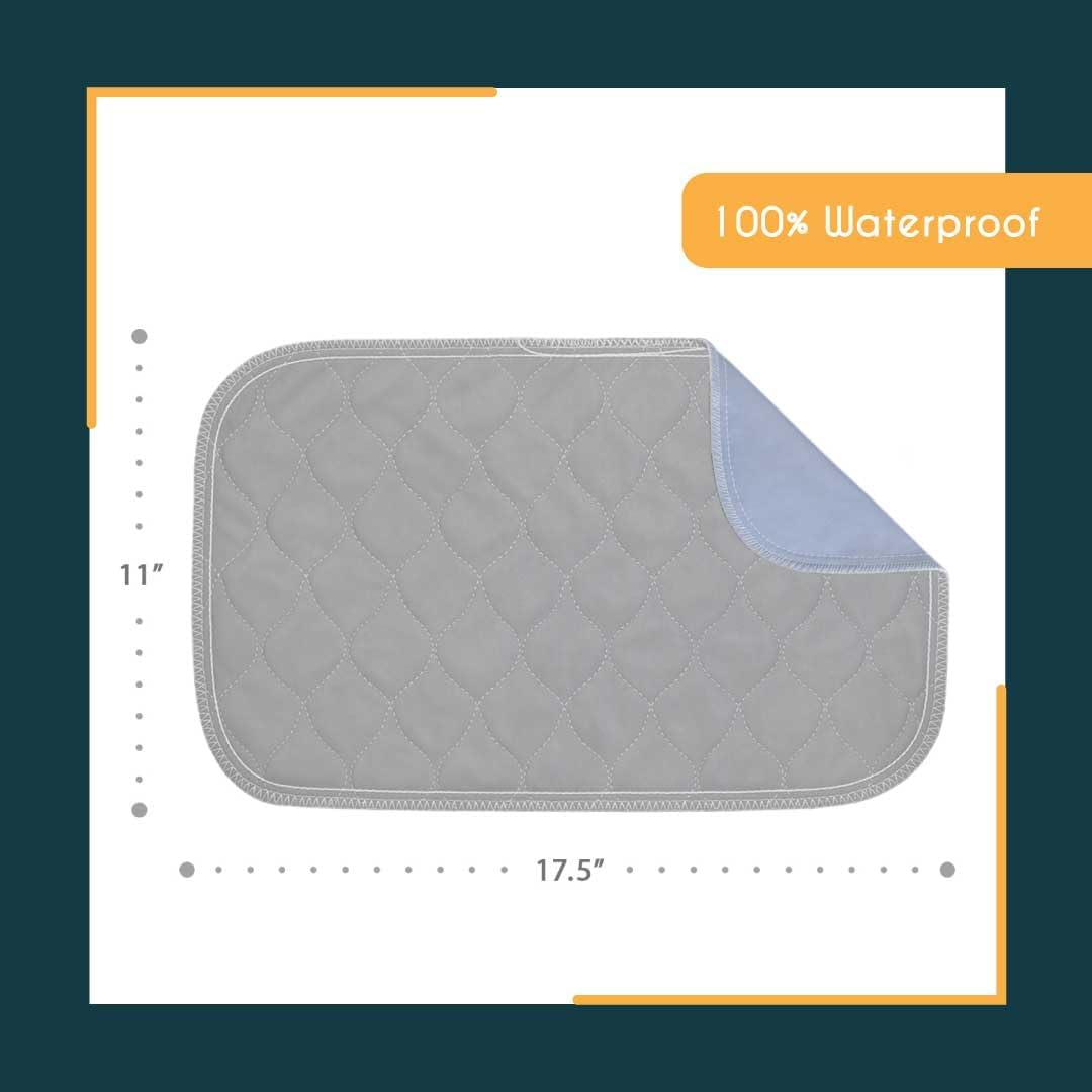 rocket & rex Premium Washable Pet Carrier Pads, Reusable, Waterproof &