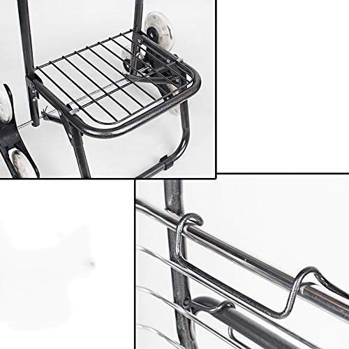 Generic Tri-Wheel Foldishoppitrolley, Lightweight Stair Climbicart wit