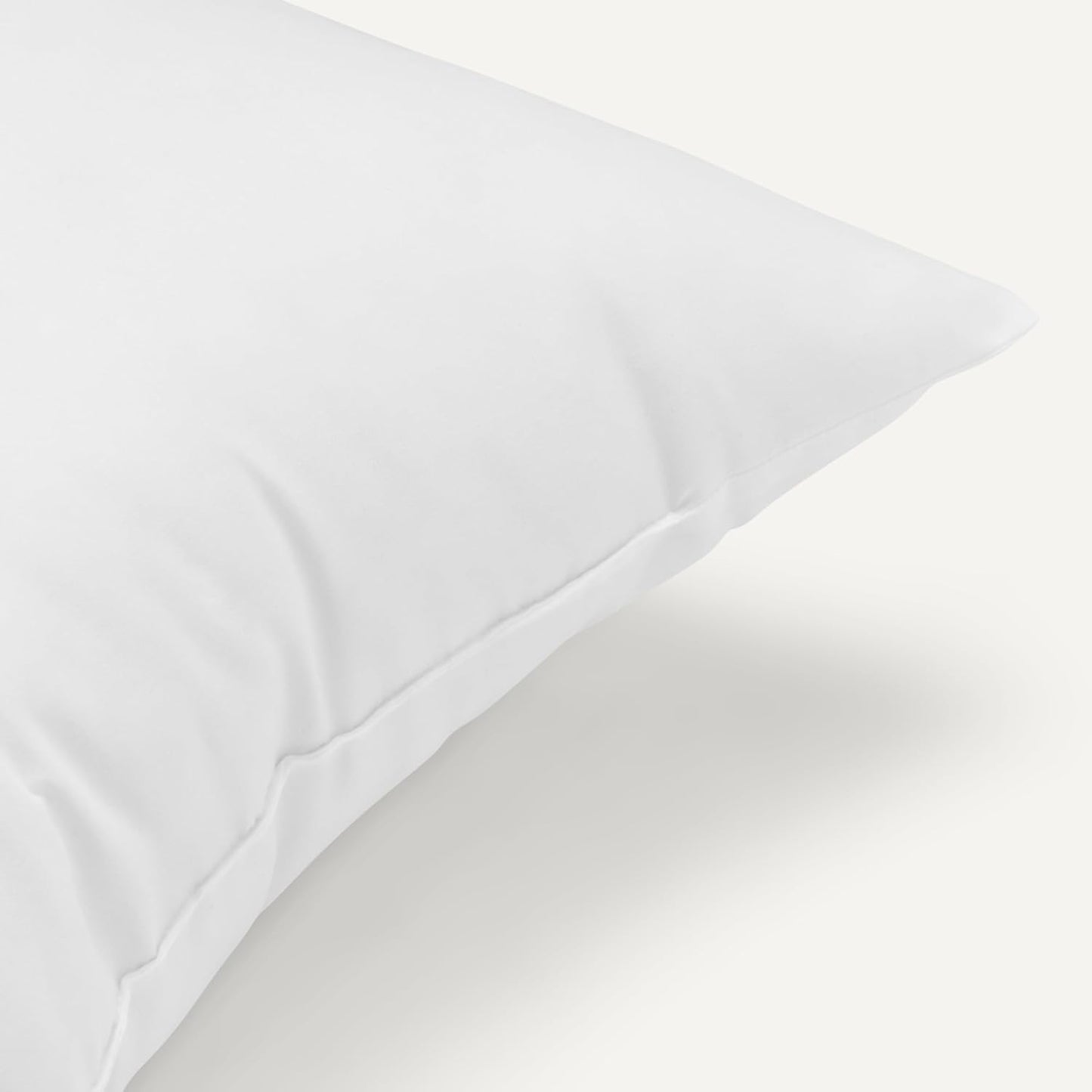 Amazon Basics Square Hypoallergenic Pillow Insert, Down Alternative Fi