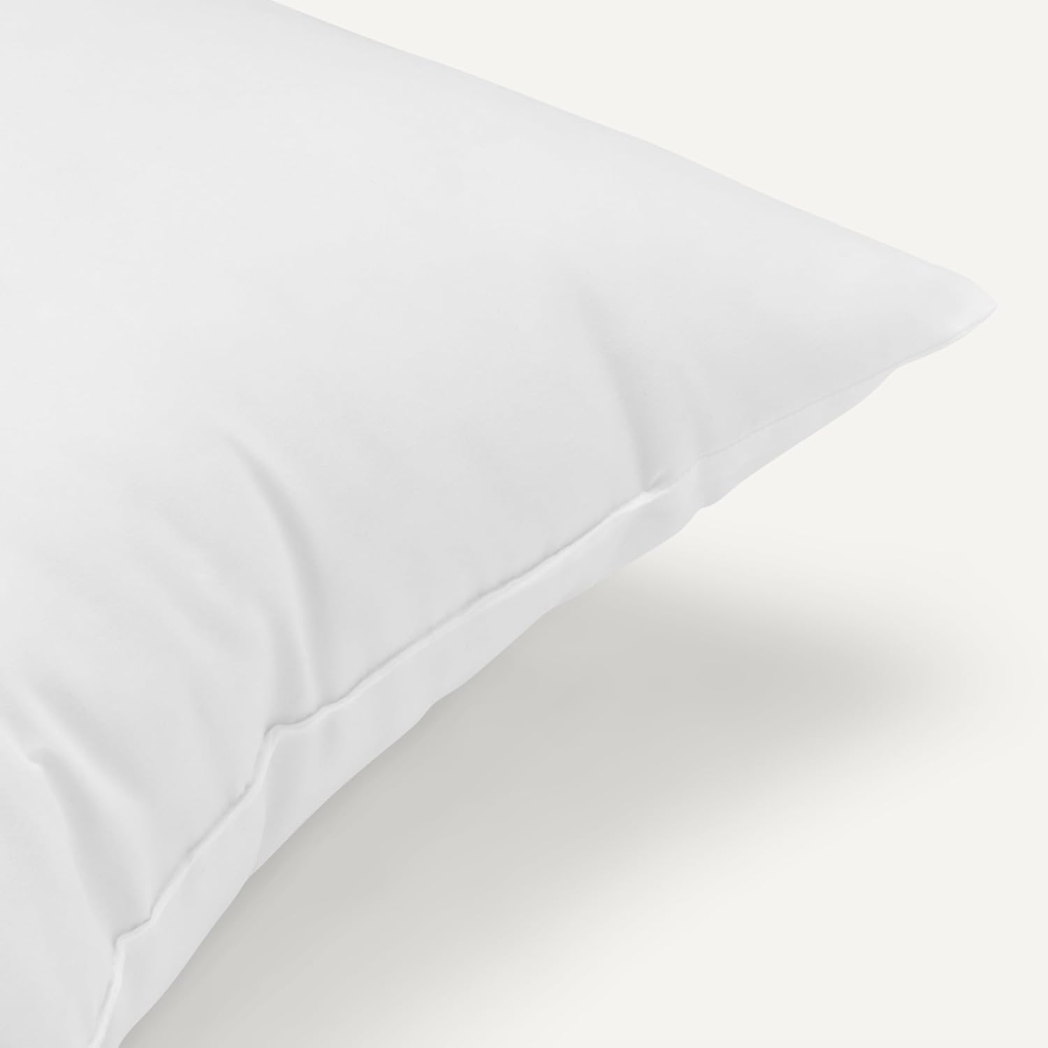 Amazon Basics Square Hypoallergenic Pillow Insert, Down Alternative Fi