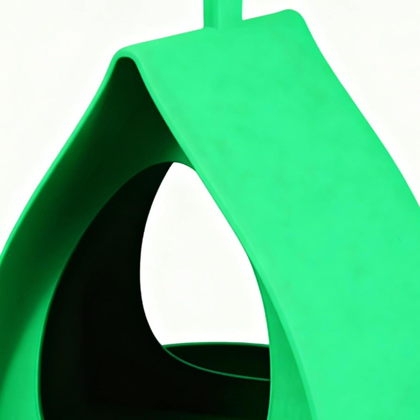 Outdoor Bird Feeder, Open Design Station, Hut-Shaped Hangable Feeder for Garden Winter, Adorable Weather-Resistant Material, Feeding Accessory for Birds Squirrels Hummingbirds Backyard