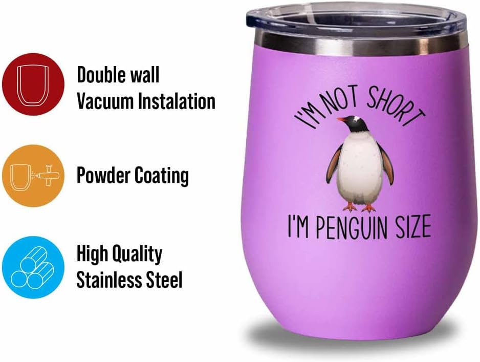 Bird Lover Silver Edition Wine Tumbler 12oz - I'll owl-ways love you -