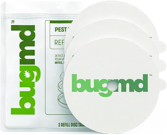 BugMD Flea Trap Refill Disc - Pest Trapper, Traps Pest Control Sticky 