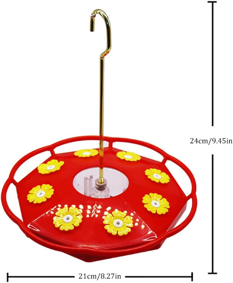 Hummingbird Feeders Hanging Wild Bird Feeder Humming Bird Feeding Station for Outdoor Garden Style 2, Backyard Decor