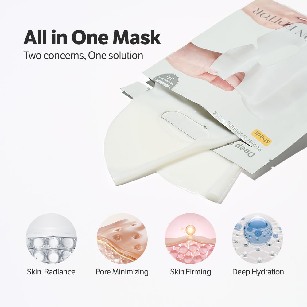 SUNGBOON EDITOR Deep Collagen Overnight Mask Hydrating Mask for Glass 