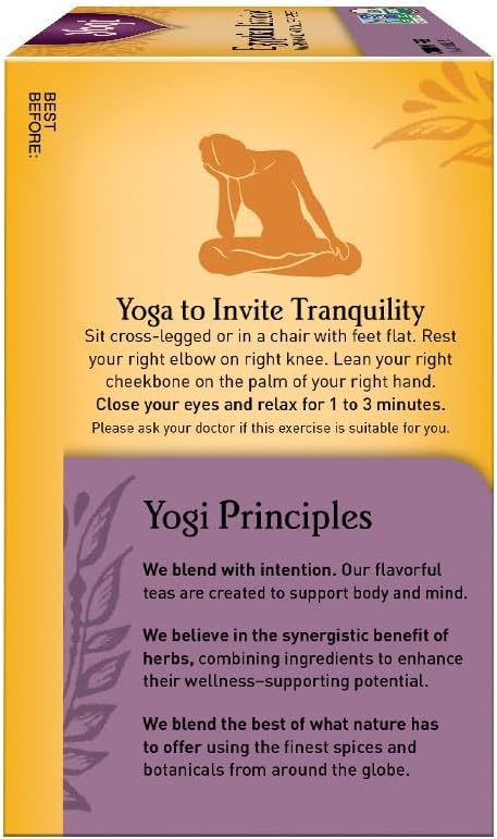 Yogi Tea, Egyptian Licorice, 16 Count, Packaging May Vary