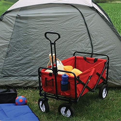 Foldicampiwagon/Cart - Sturdy Steel Frame Garden/Beach Wagon/Cart Heav